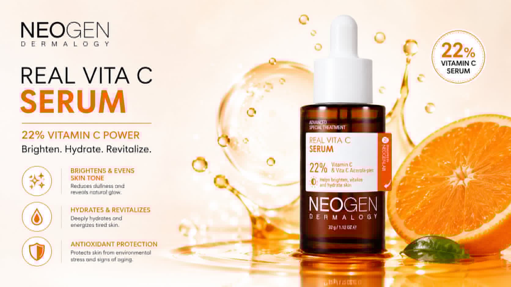 NEOGEN DERMALOGY Real Vita C Serum 32ml