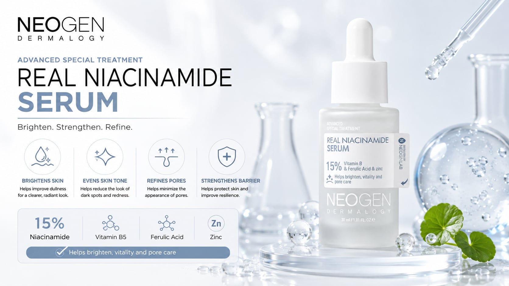 NEOGEN DERMALOGY Real Niacinamide 15% Serum 30ml
